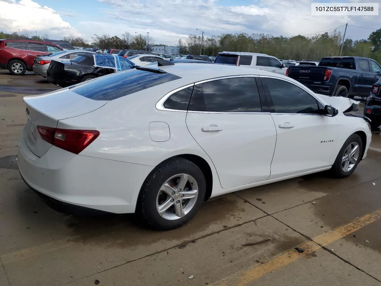 2020 Chevrolet Malibu Ls VIN: 1G1ZC5ST7LF147588 Lot: 75867054