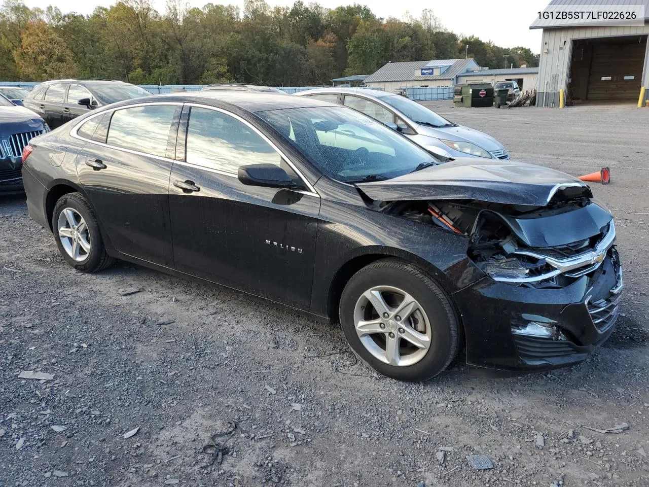 2020 Chevrolet Malibu Ls VIN: 1G1ZB5ST7LF022626 Lot: 75985034