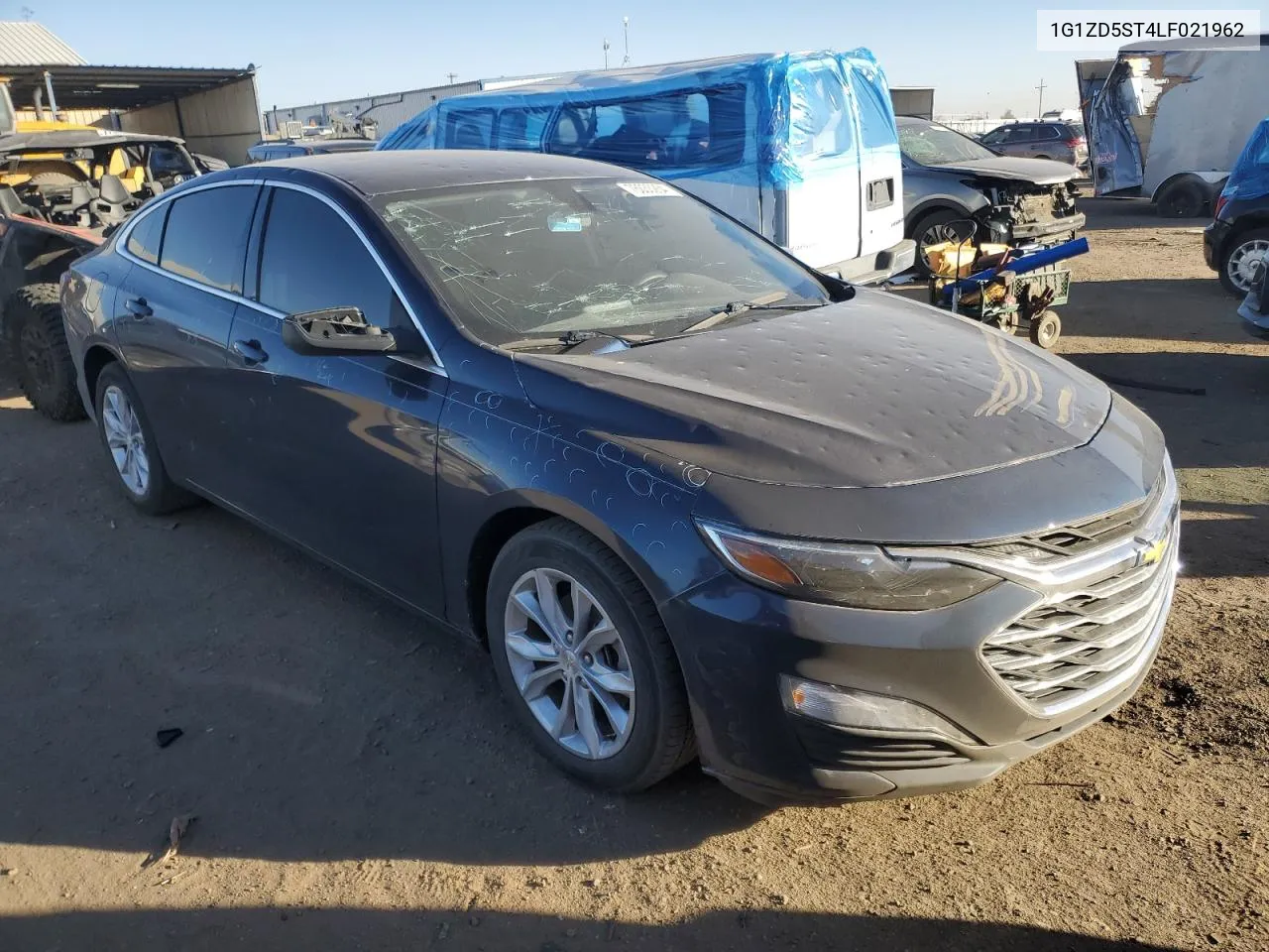 2020 Chevrolet Malibu Lt VIN: 1G1ZD5ST4LF021962 Lot: 76033264