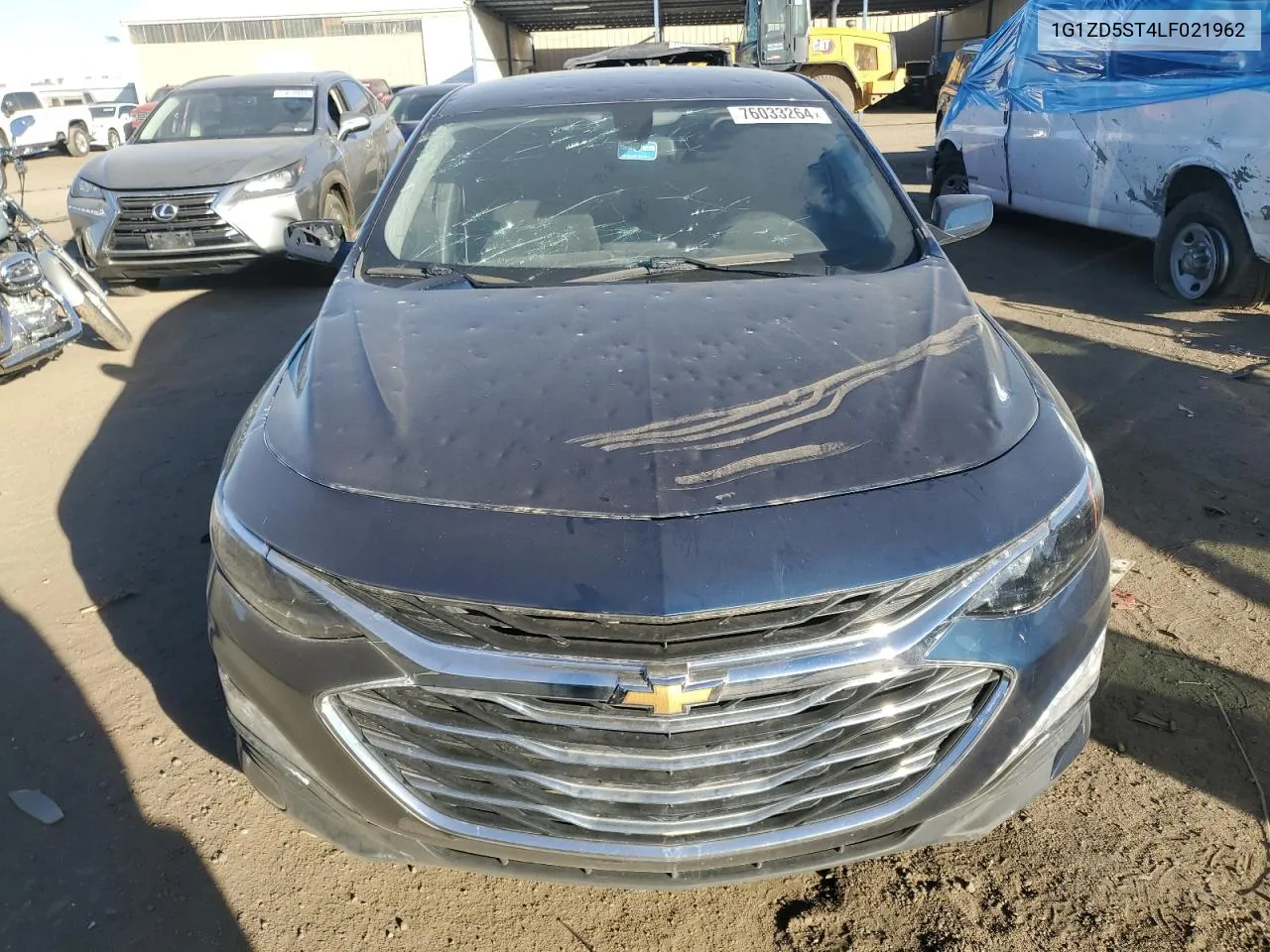 2020 Chevrolet Malibu Lt VIN: 1G1ZD5ST4LF021962 Lot: 76033264