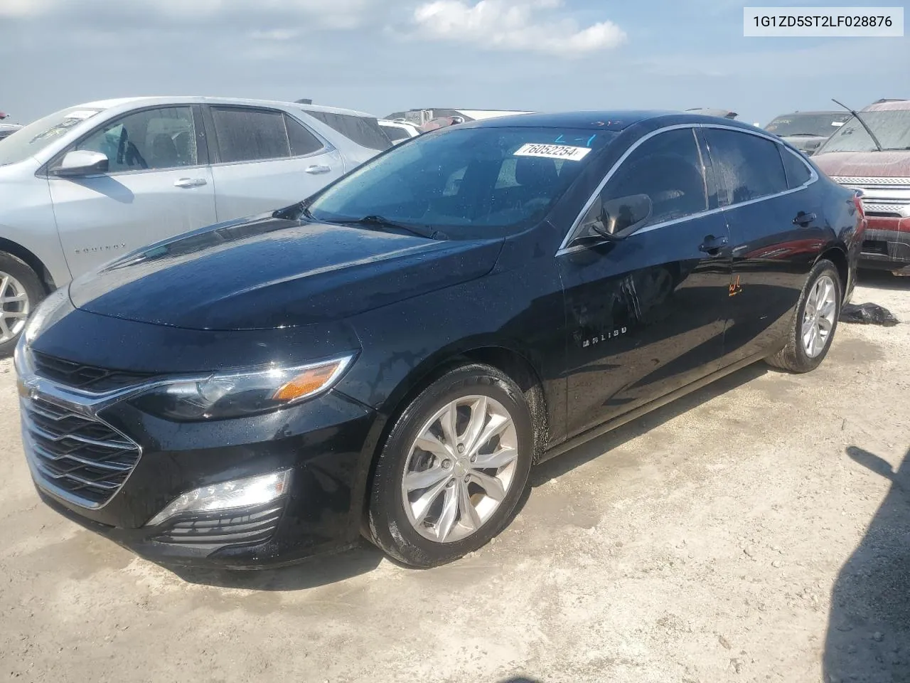 2020 Chevrolet Malibu Lt VIN: 1G1ZD5ST2LF028876 Lot: 76052254