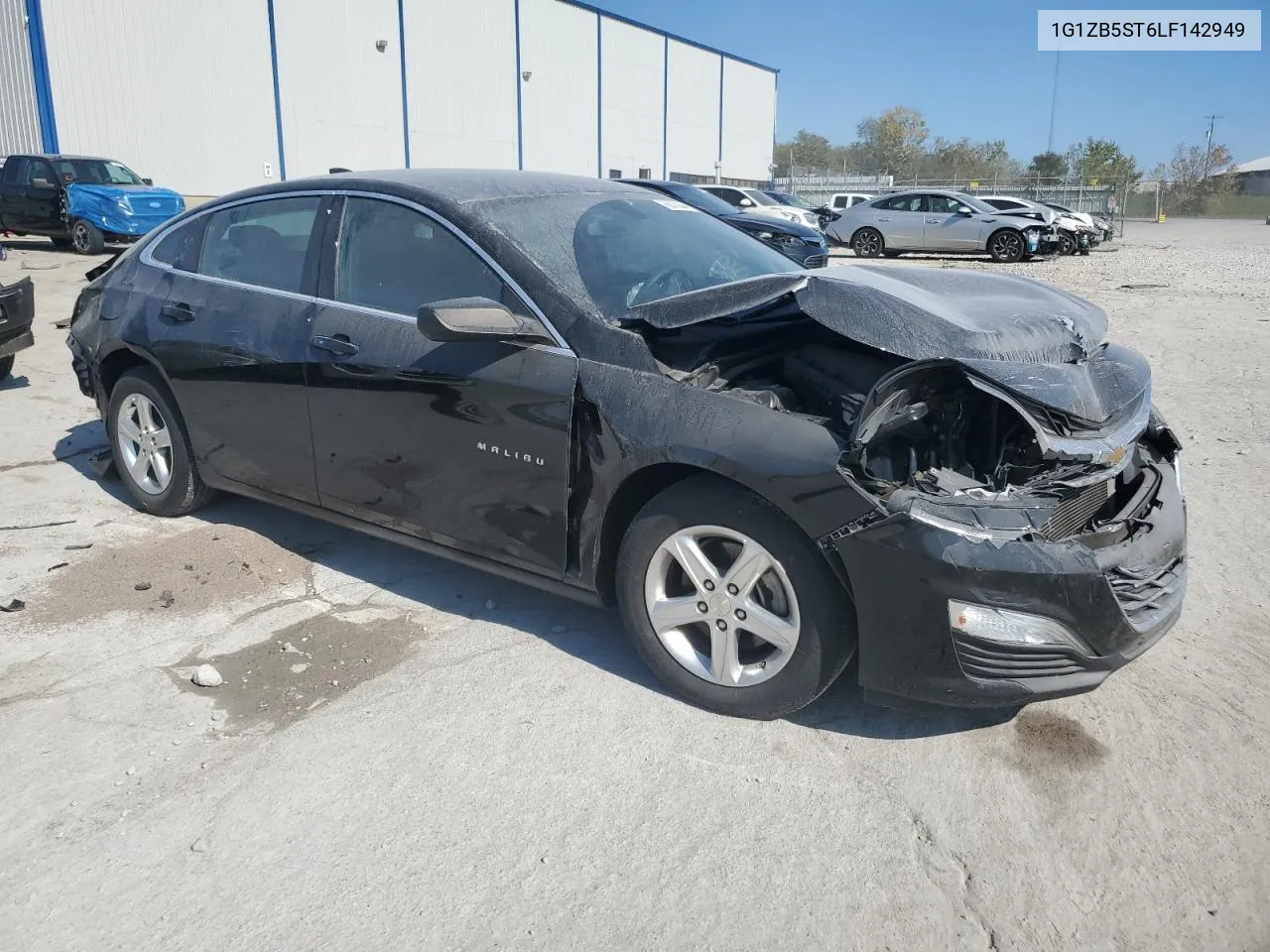 2020 Chevrolet Malibu Ls VIN: 1G1ZB5ST6LF142949 Lot: 76073044