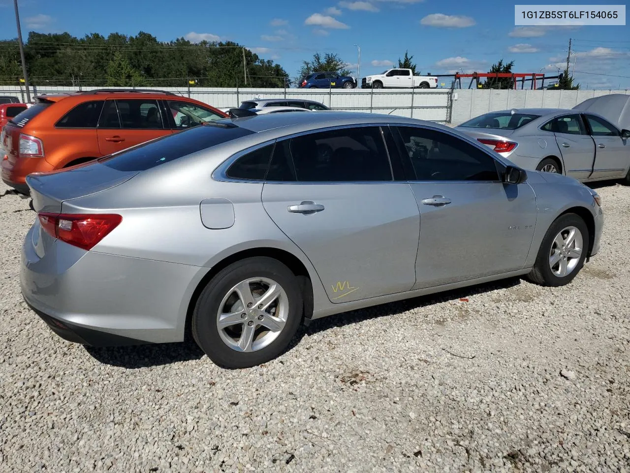 2020 Chevrolet Malibu Ls VIN: 1G1ZB5ST6LF154065 Lot: 76101024