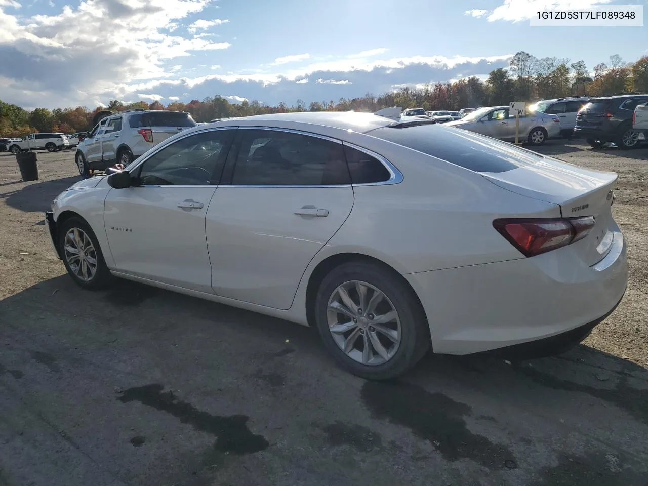 2020 Chevrolet Malibu Lt VIN: 1G1ZD5ST7LF089348 Lot: 76182664