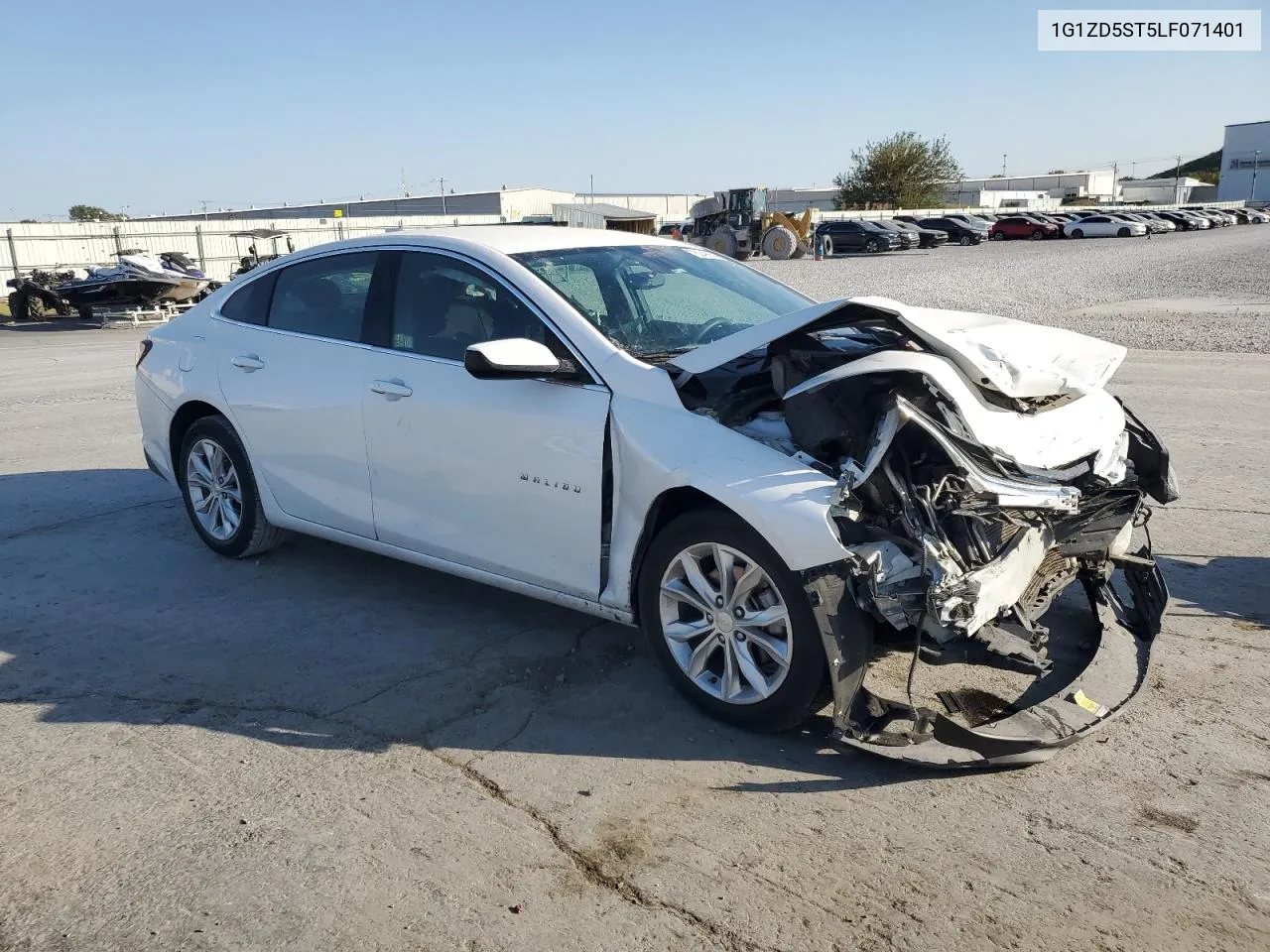 2020 Chevrolet Malibu Lt VIN: 1G1ZD5ST5LF071401 Lot: 76249954