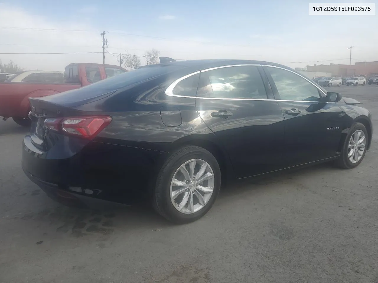 2020 Chevrolet Malibu Lt VIN: 1G1ZD5ST5LF093575 Lot: 76261694