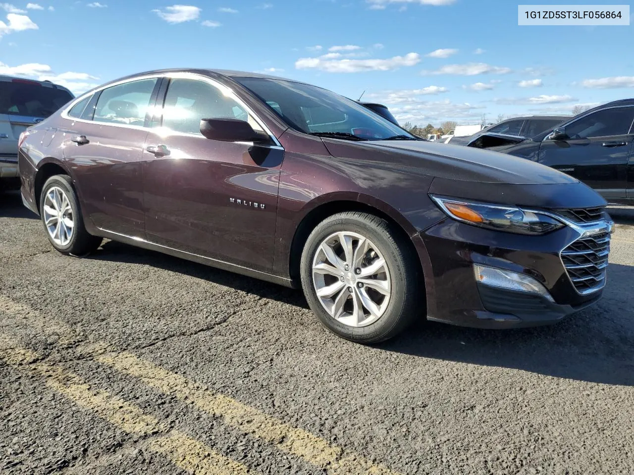 2020 Chevrolet Malibu Lt VIN: 1G1ZD5ST3LF056864 Lot: 76331344