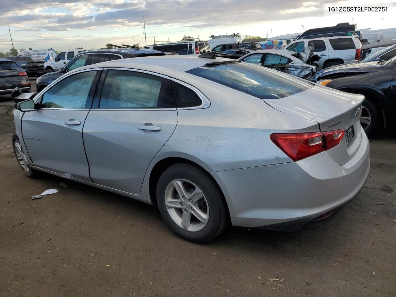 2020 Chevrolet Malibu Ls VIN: 1G1ZC5ST2LF002751 Lot: 76407564