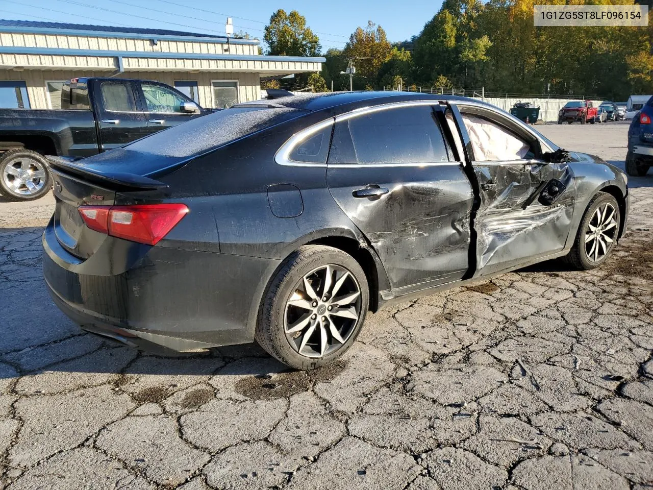 2020 Chevrolet Malibu Rs VIN: 1G1ZG5ST8LF096154 Lot: 76517394