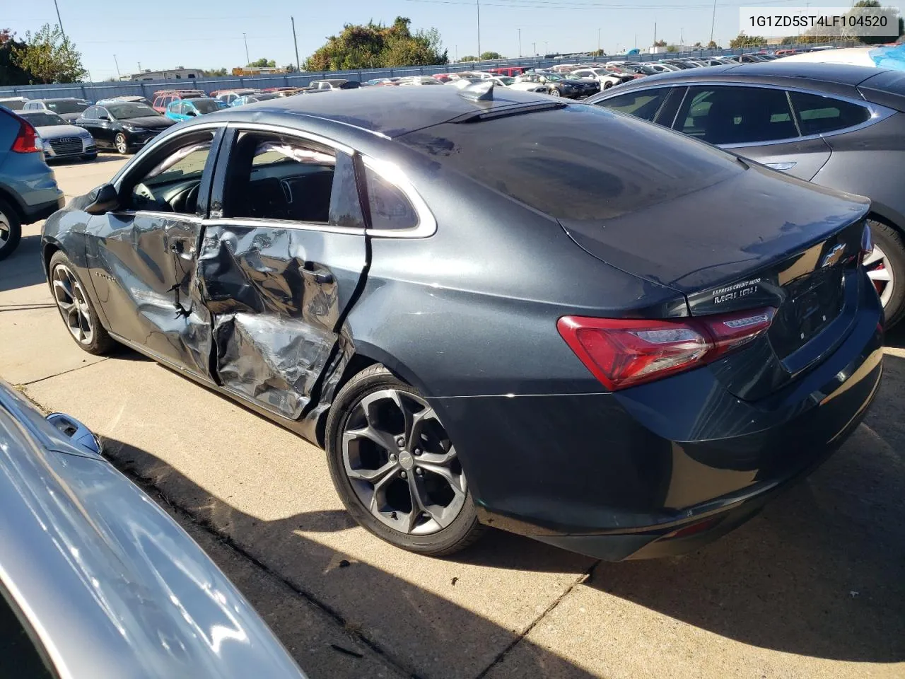 2020 Chevrolet Malibu Lt VIN: 1G1ZD5ST4LF104520 Lot: 76517534