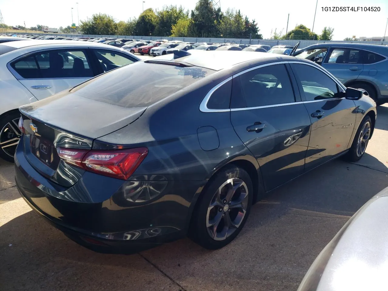 2020 Chevrolet Malibu Lt VIN: 1G1ZD5ST4LF104520 Lot: 76517534