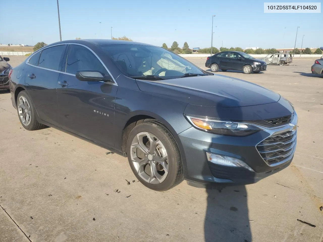 2020 Chevrolet Malibu Lt VIN: 1G1ZD5ST4LF104520 Lot: 76517534