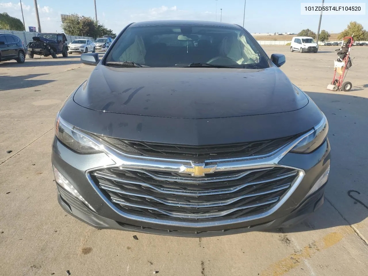 2020 Chevrolet Malibu Lt VIN: 1G1ZD5ST4LF104520 Lot: 76517534