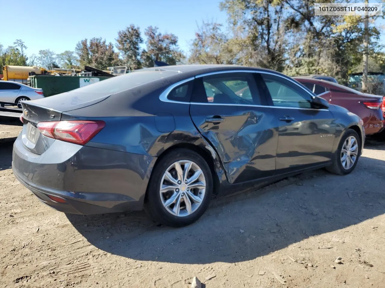 2020 Chevrolet Malibu Lt VIN: 1G1ZD5ST1LF040209 Lot: 76526054