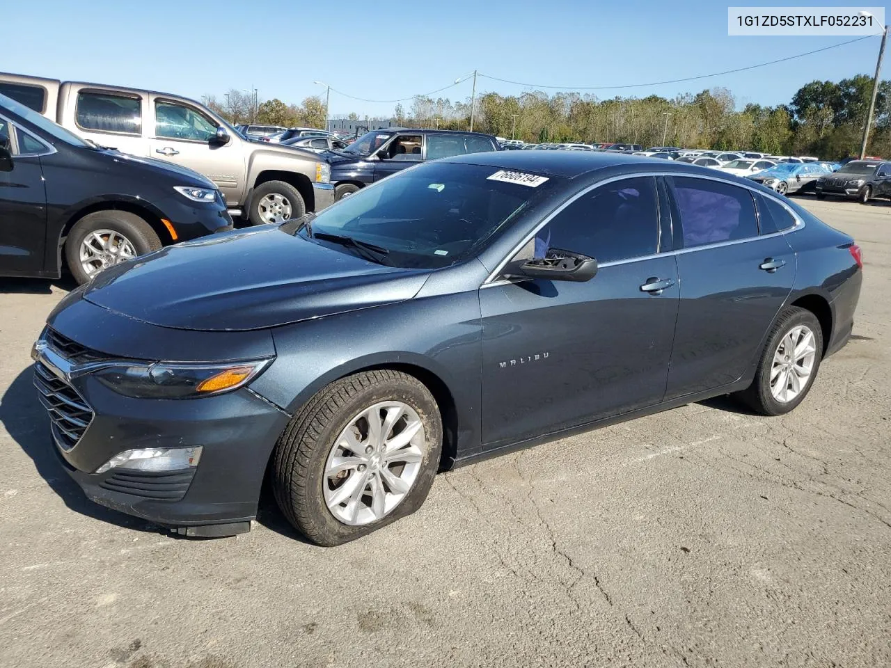 2020 Chevrolet Malibu Lt VIN: 1G1ZD5STXLF052231 Lot: 76606194