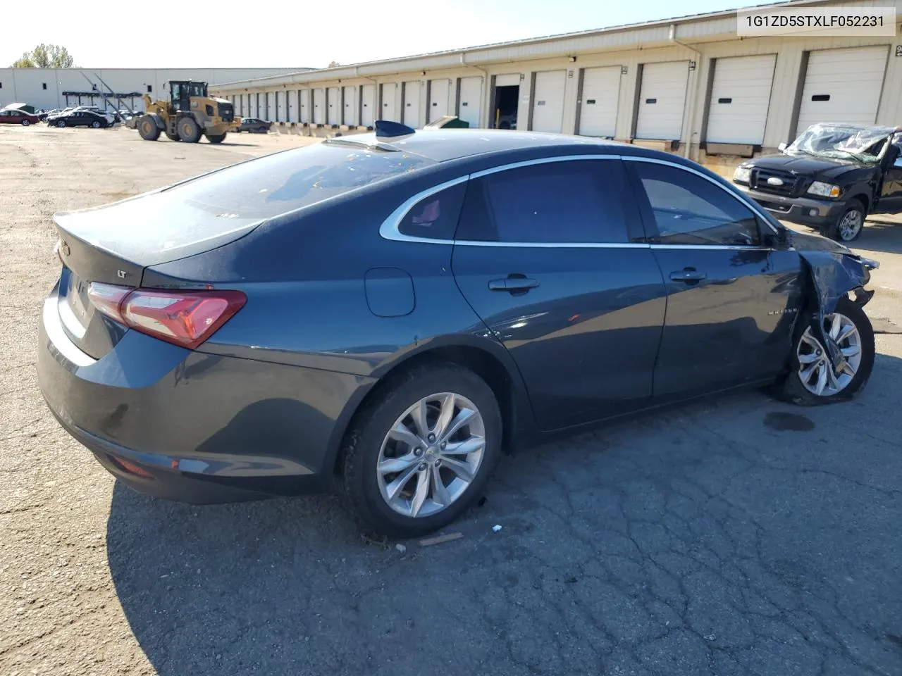 2020 Chevrolet Malibu Lt VIN: 1G1ZD5STXLF052231 Lot: 76606194