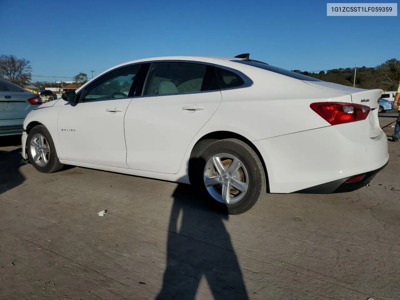 2020 Chevrolet Malibu Ls VIN: 1G1ZC5ST1LF059359 Lot: 76713874