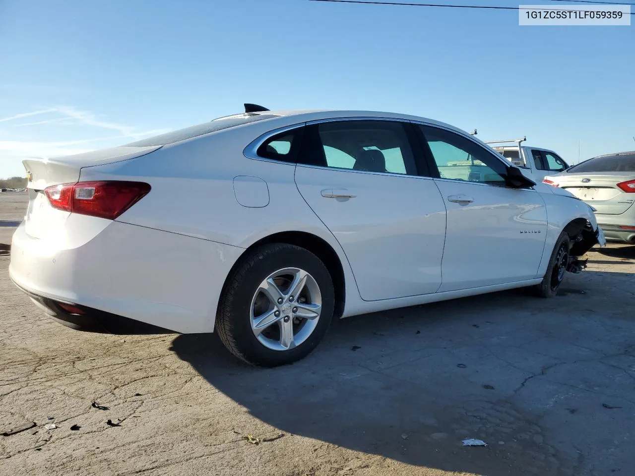 2020 Chevrolet Malibu Ls VIN: 1G1ZC5ST1LF059359 Lot: 76713874