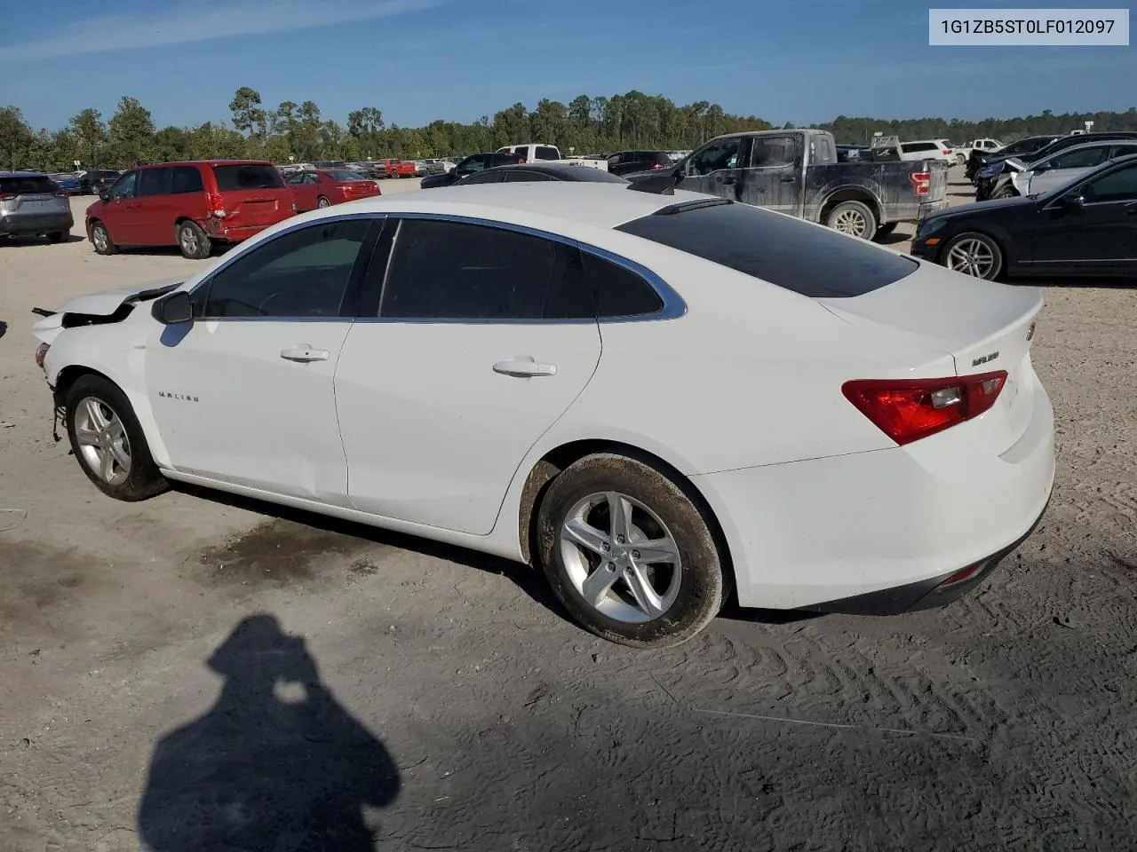 2020 Chevrolet Malibu Ls VIN: 1G1ZB5ST0LF012097 Lot: 76796494