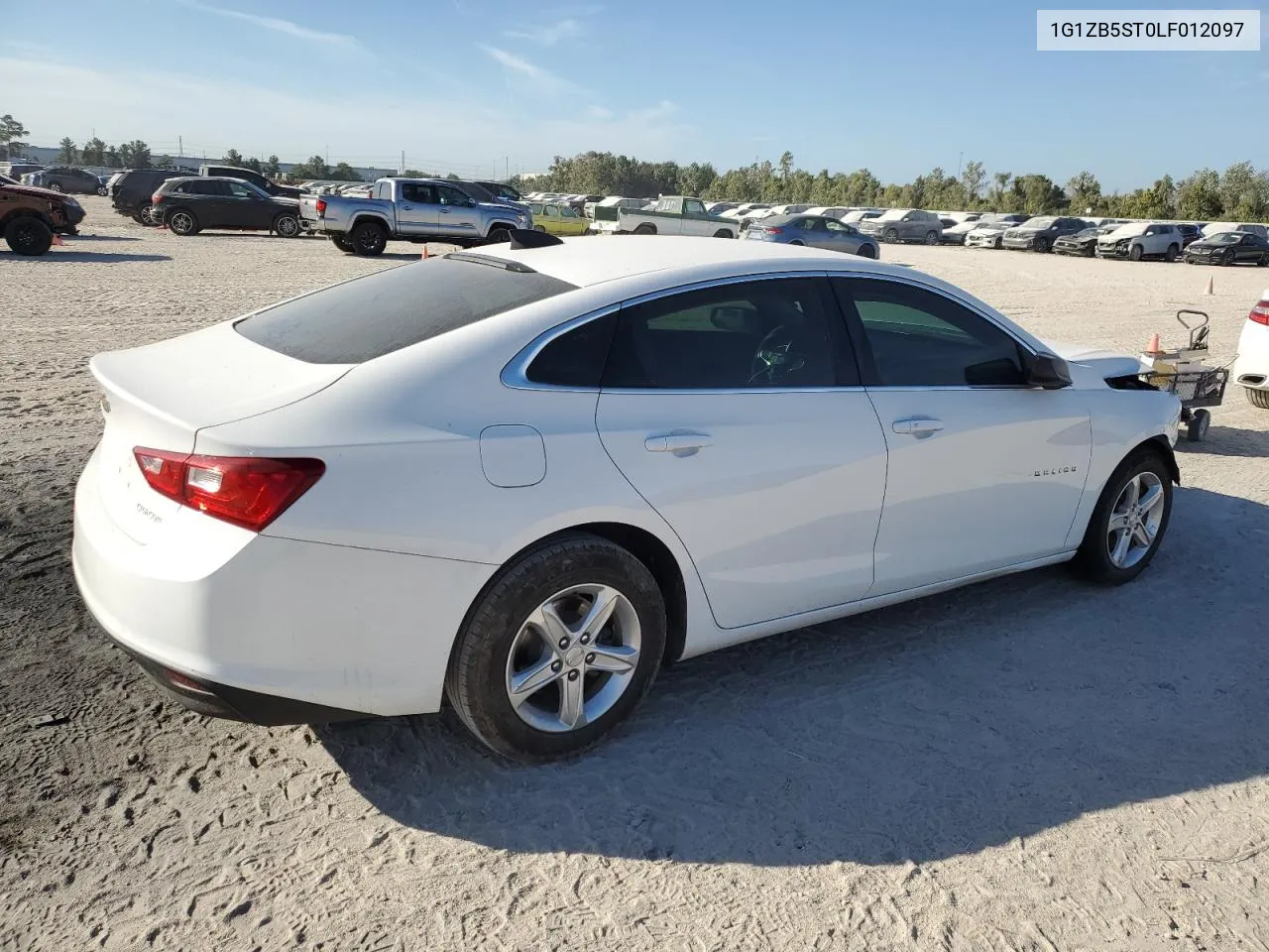 2020 Chevrolet Malibu Ls VIN: 1G1ZB5ST0LF012097 Lot: 76796494