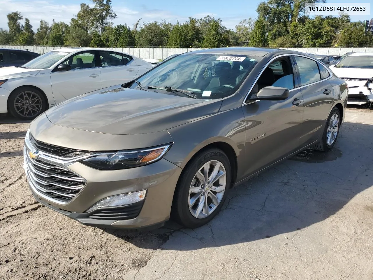 2020 Chevrolet Malibu Lt VIN: 1G1ZD5ST4LF072653 Lot: 76832744