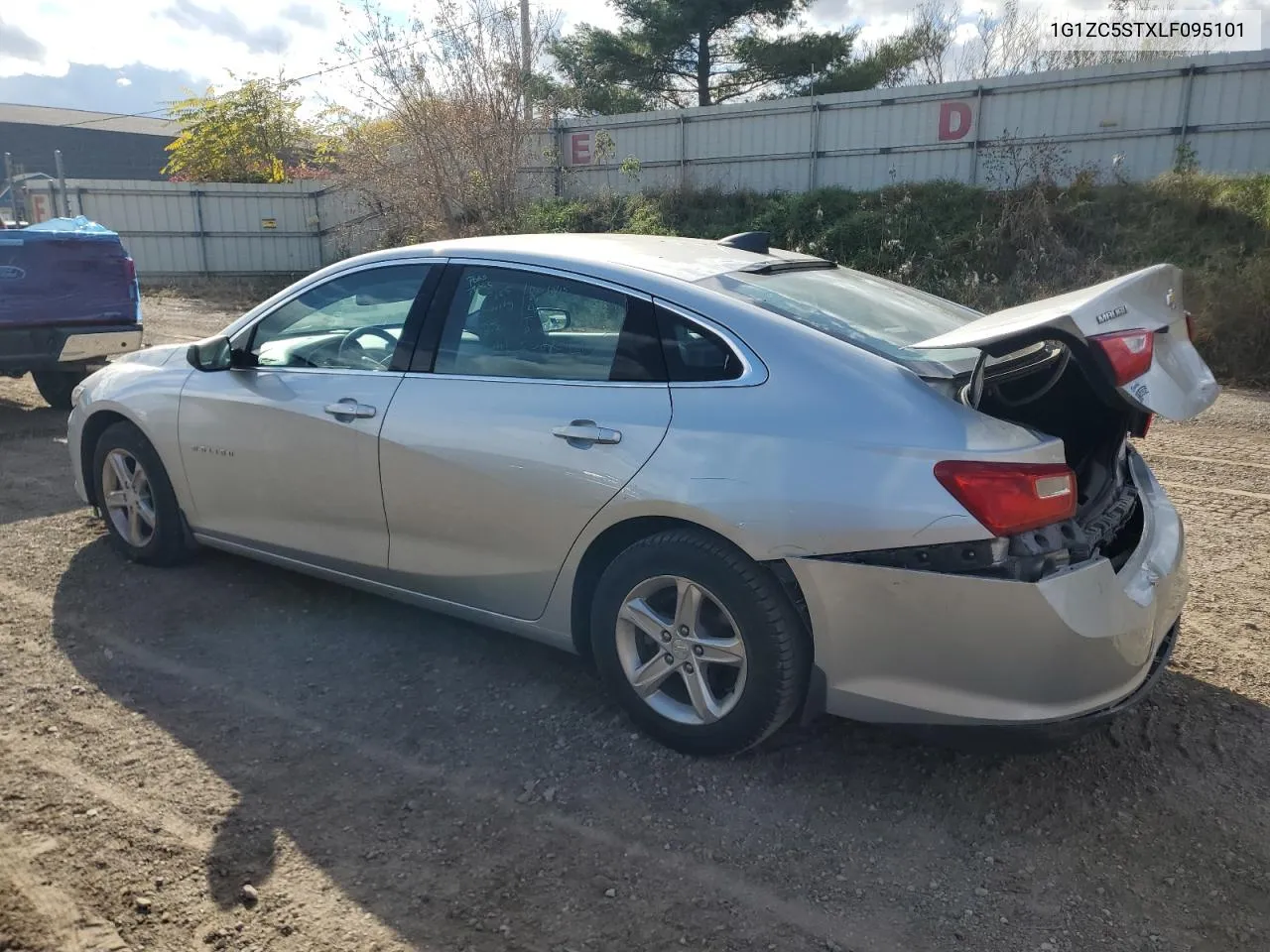 2020 Chevrolet Malibu Ls VIN: 1G1ZC5STXLF095101 Lot: 76879524