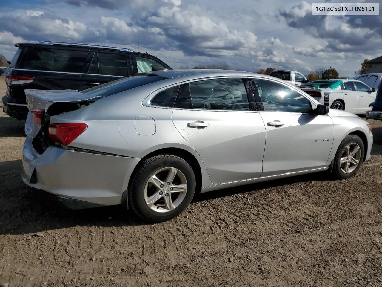 2020 Chevrolet Malibu Ls VIN: 1G1ZC5STXLF095101 Lot: 76879524