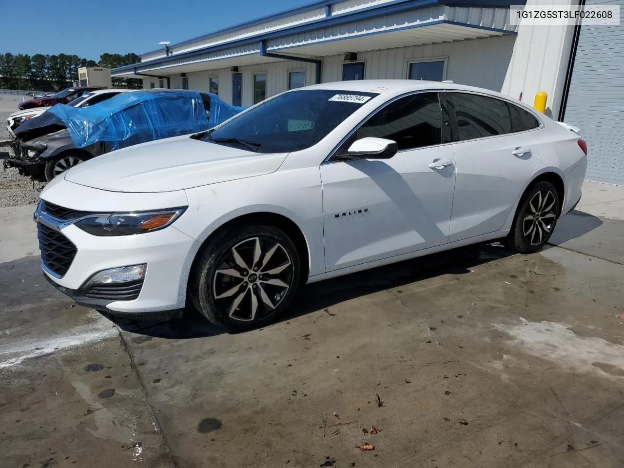 2020 Chevrolet Malibu Rs VIN: 1G1ZG5ST3LF022608 Lot: 76885794