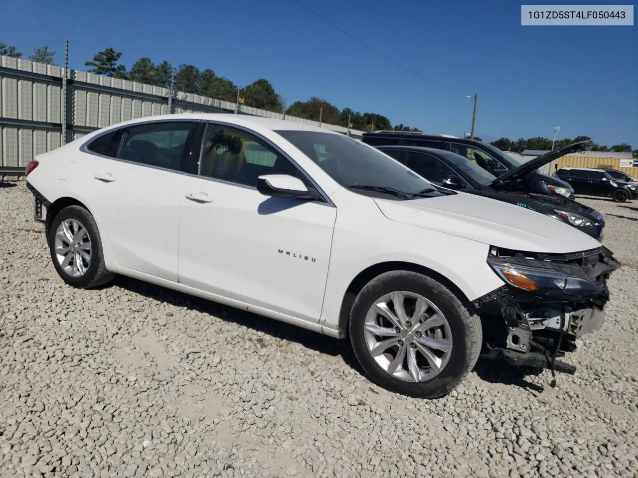 2020 Chevrolet Malibu Lt VIN: 1G1ZD5ST4LF050443 Lot: 76925414