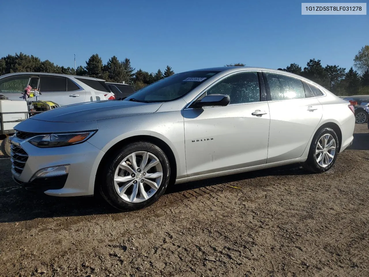 1G1ZD5ST8LF031278 2020 Chevrolet Malibu Lt