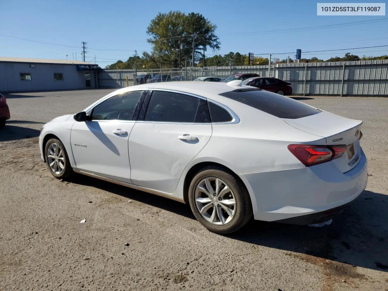 2020 Chevrolet Malibu Lt VIN: 1G1ZD5ST3LF119087 Lot: 77156384