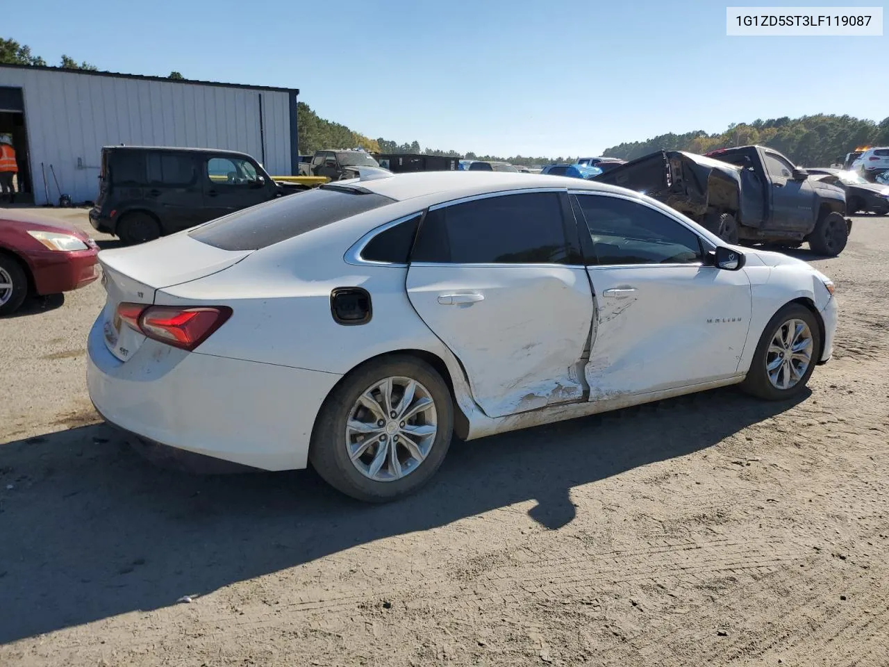 2020 Chevrolet Malibu Lt VIN: 1G1ZD5ST3LF119087 Lot: 77156384