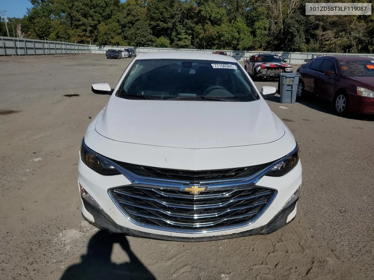 2020 Chevrolet Malibu Lt VIN: 1G1ZD5ST3LF119087 Lot: 77156384