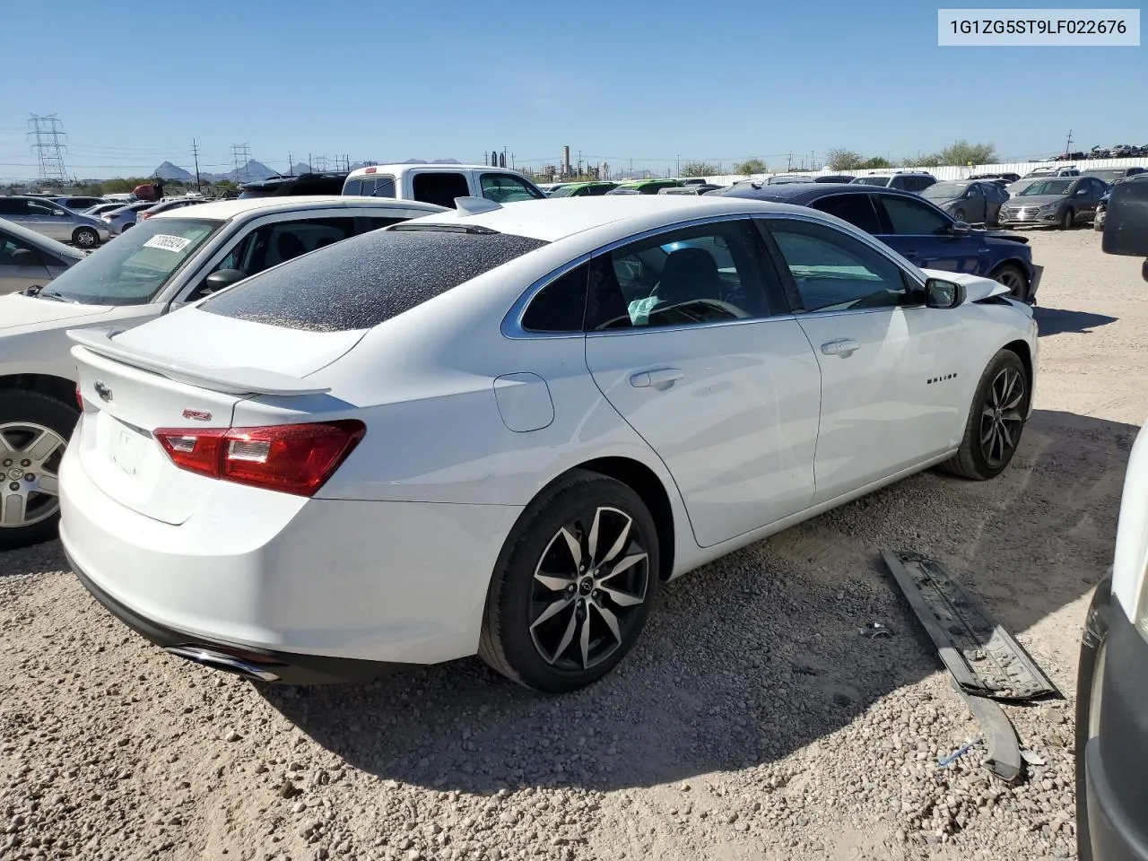 2020 Chevrolet Malibu Rs VIN: 1G1ZG5ST9LF022676 Lot: 77350284