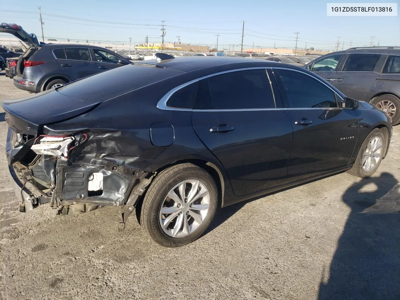 2020 Chevrolet Malibu Lt VIN: 1G1ZD5ST8LF013816 Lot: 77379974