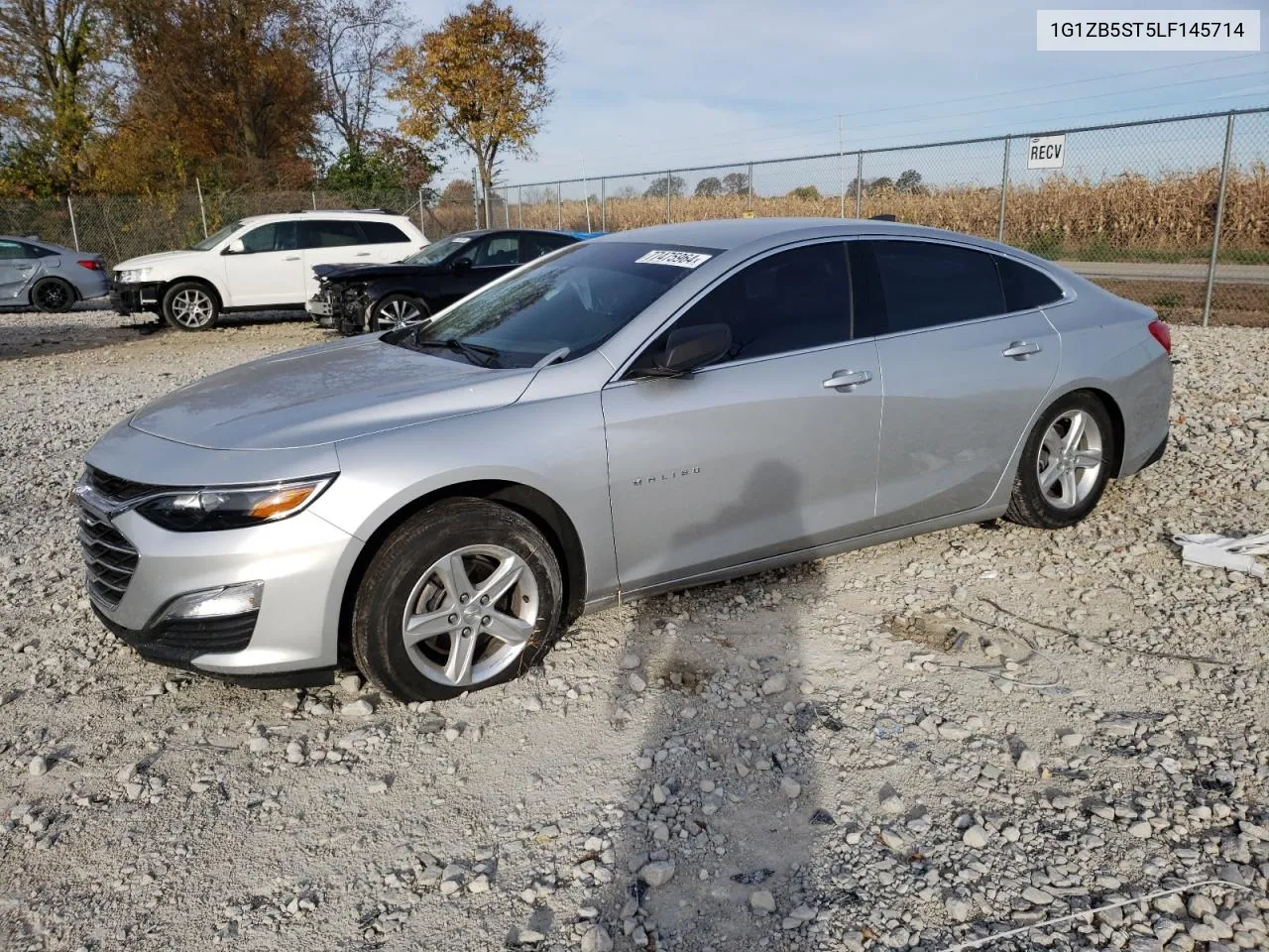 2020 Chevrolet Malibu Ls VIN: 1G1ZB5ST5LF145714 Lot: 77475964