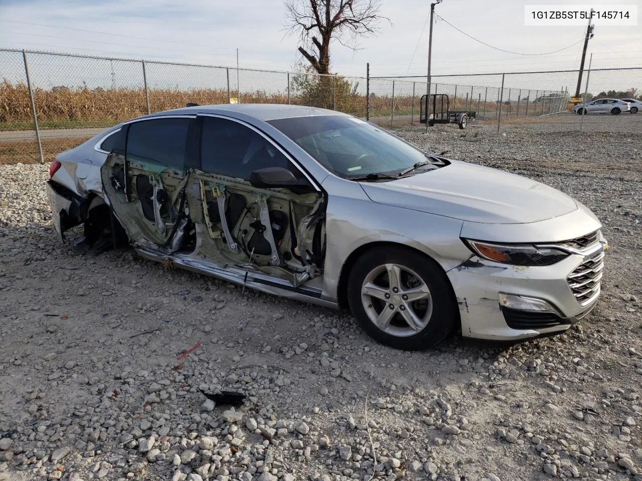 2020 Chevrolet Malibu Ls VIN: 1G1ZB5ST5LF145714 Lot: 77475964