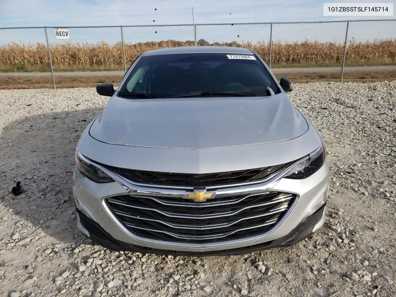 2020 Chevrolet Malibu Ls VIN: 1G1ZB5ST5LF145714 Lot: 77475964