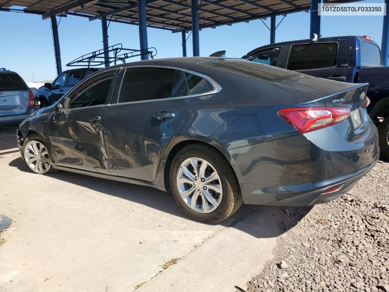 2020 Chevrolet Malibu Lt VIN: 1G1ZD5ST0LF033350 Lot: 77476494