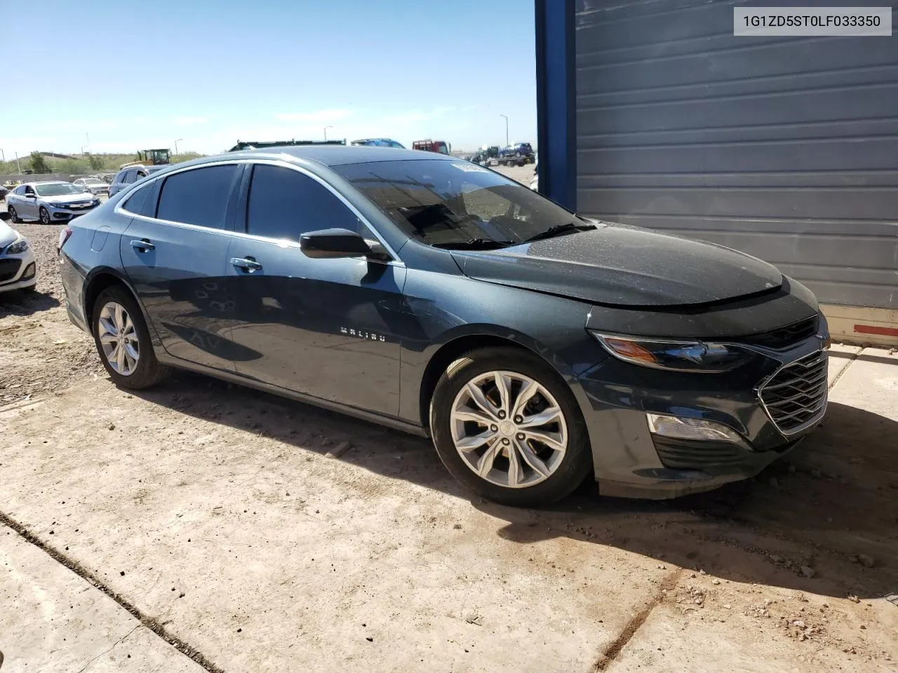 2020 Chevrolet Malibu Lt VIN: 1G1ZD5ST0LF033350 Lot: 77476494