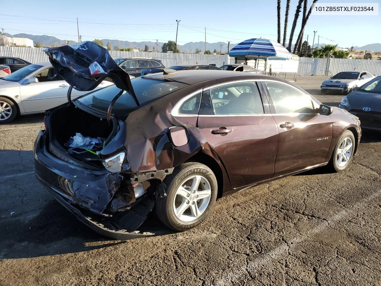 2020 Chevrolet Malibu Ls VIN: 1G1ZB5STXLF023544 Lot: 77486334