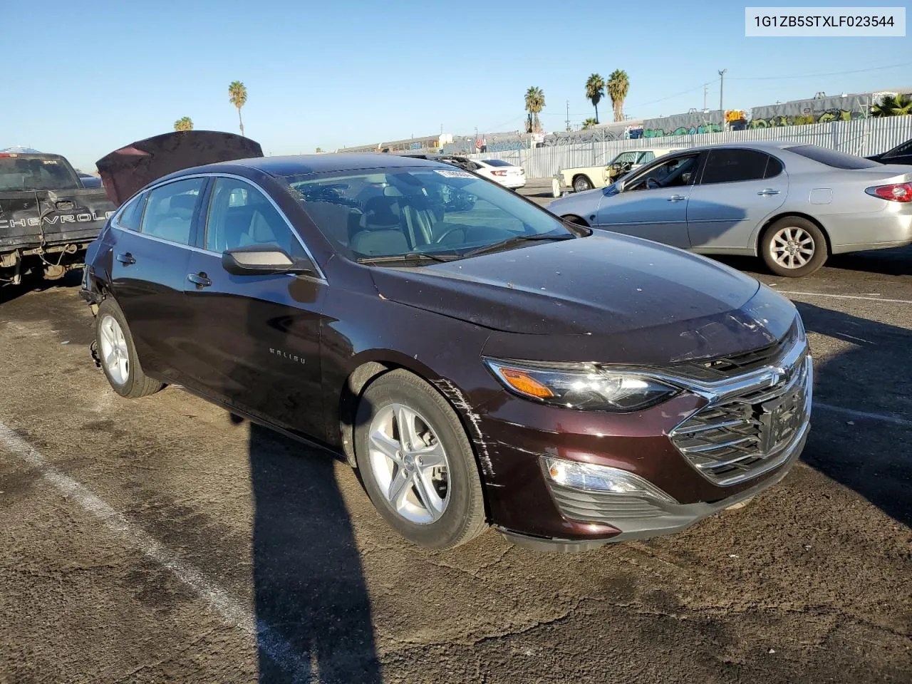 2020 Chevrolet Malibu Ls VIN: 1G1ZB5STXLF023544 Lot: 77486334