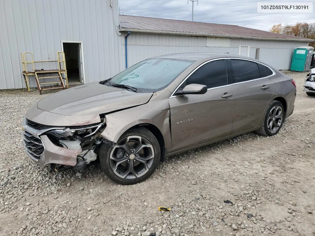 2020 Chevrolet Malibu Lt VIN: 1G1ZD5ST9LF130191 Lot: 77576594