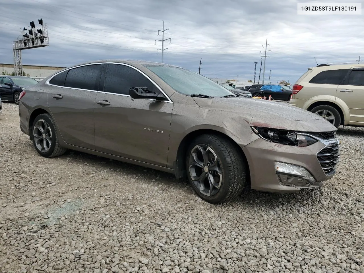 2020 Chevrolet Malibu Lt VIN: 1G1ZD5ST9LF130191 Lot: 77576594