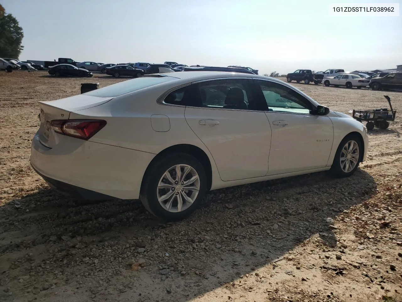 2020 Chevrolet Malibu Lt VIN: 1G1ZD5ST1LF038962 Lot: 77577324