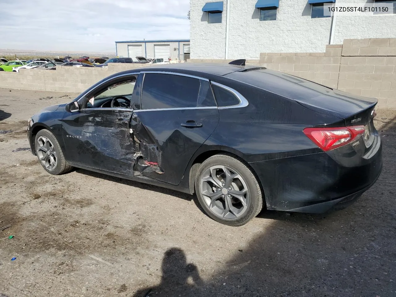 2020 Chevrolet Malibu Lt VIN: 1G1ZD5ST4LF101150 Lot: 77616824