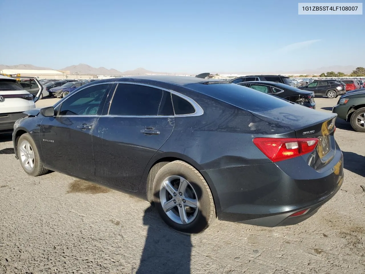 2020 Chevrolet Malibu Ls VIN: 1G1ZB5ST4LF108007 Lot: 77669584