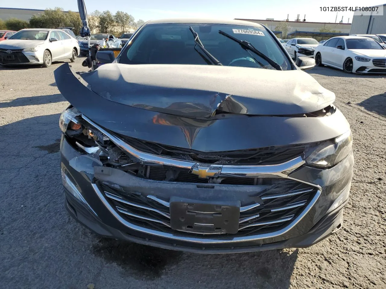 2020 Chevrolet Malibu Ls VIN: 1G1ZB5ST4LF108007 Lot: 77669584