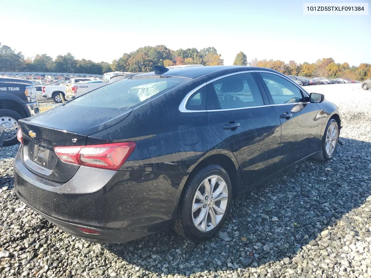 2020 Chevrolet Malibu Lt VIN: 1G1ZD5STXLF091384 Lot: 77679284