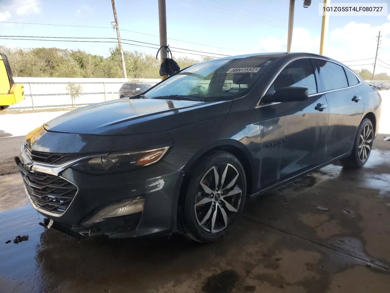 2020 Chevrolet Malibu Rs VIN: 1G1ZG5ST4LF080727 Lot: 77700334